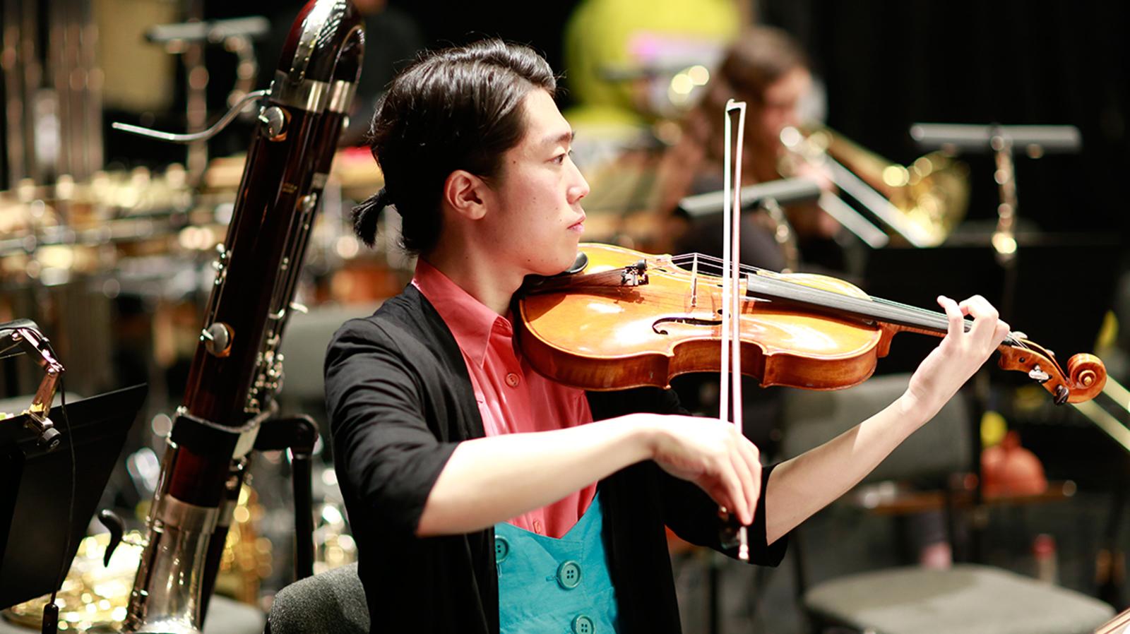 Violist im Instrumentalensemble 