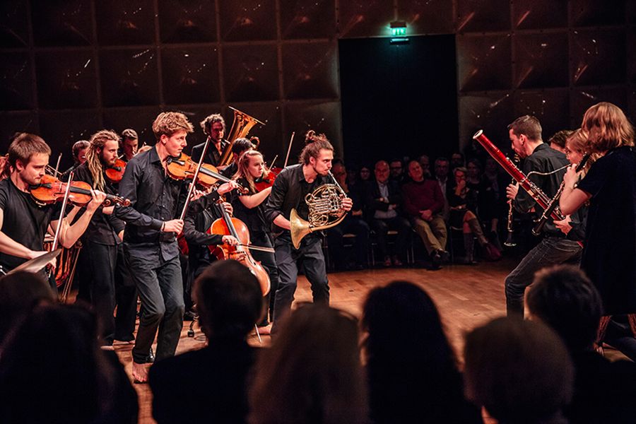 STEGREIF.orchester während eines Konzertes