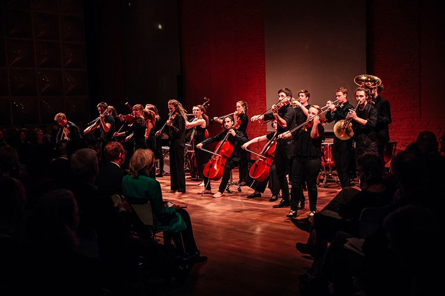 STEGREIF.orchester während eines Konzertes