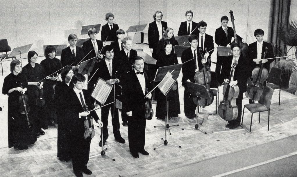 Hochschulkammerorchester unter Leitung von Prof. Werner Scholz